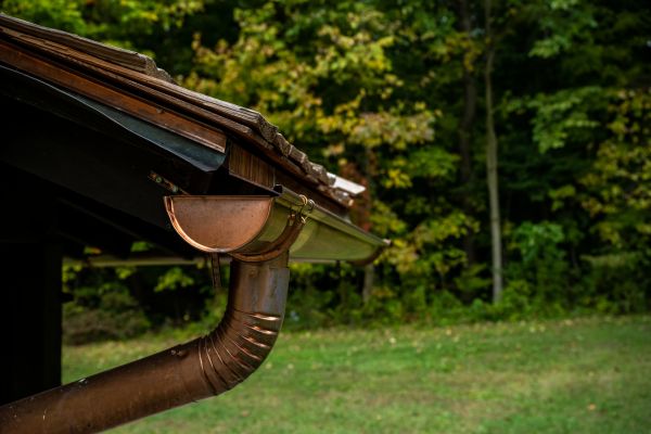Copper Gutter Replacement in Renton