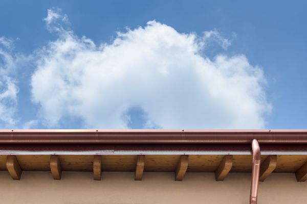 Copper Gutter Installation in Renton